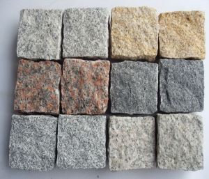 Black CobbleStones landscaping rocks Pavers Wholesale