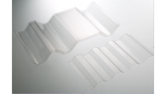 Multiwall Corrugated Polycarbonate Hollow Sheets