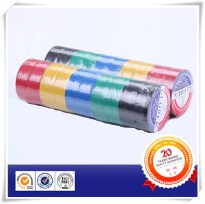 Glossy Rubber Based Adhesive PVC Tape In Colors