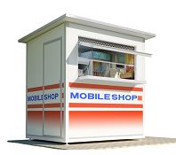 Department Detachable Mobile Shop Kiosk