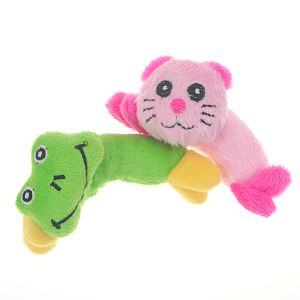 Cute Puppy Short Plush Pet Toys For Cats
