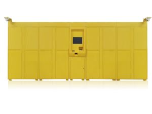 Steel Electronic Locker for Laundry Pickup and Delivery