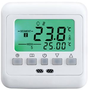 wholesale high quality Digital Floor Heating Water Heating System LCD Display Programmable Room Thermostat