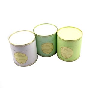 Cylinder Paper Candle Box