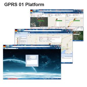 Multifunctional Online GPS GPRS Tracking Software With Free Google Map (GPRS01)