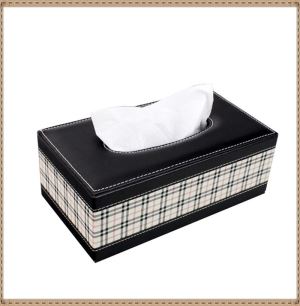 PU Leather Tissue Boxes