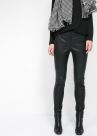Women's Slim Fit Leather Trousers