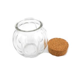 Cork Glass Jam Jars
