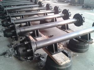 Small Boat Travel Trailer Axle Assembly