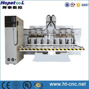 8 Heads Cylinder CNC Router