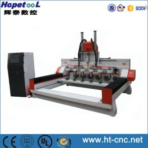 6 Heads Cylinder CNC Router