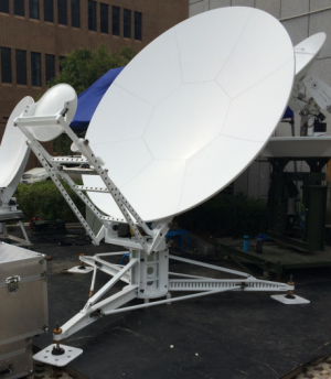 2.4m Satellite Carbon Fiber Flyaway Antenna,ku uplink flyaway antenna system