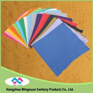 White Or Color Standard Lunch Paper Napkins 1/4 Or 1/8 Fold