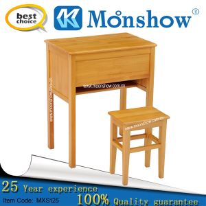 Solid Wood Single Desk And Chair