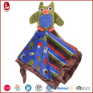 Baby Bib With Colorful Owl