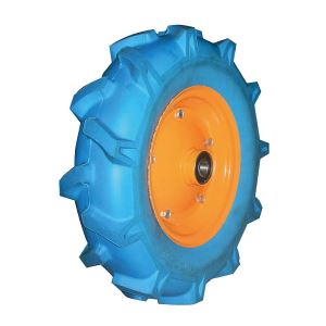 Flat Free PU Foam Wheel With Plastic Rim