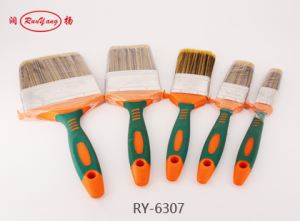 Chemical Filament Plastic Handle Flat Paint Brush