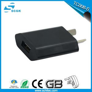 5V 1A Single USB Wall Charger Adapter for Au Customers