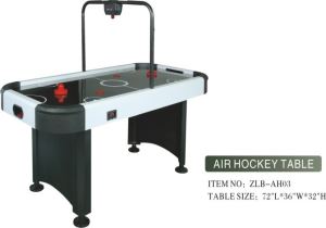 6-FT Air Hockey Table with Electronic Scorer
