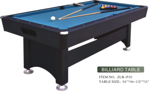 Durable MDF Billiard Table