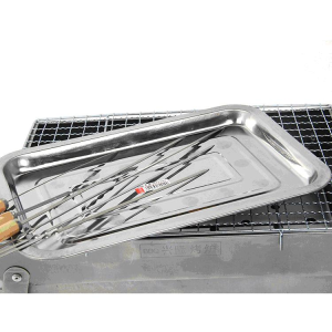 Economy Family Stainless Steel BBQ Grill Plate