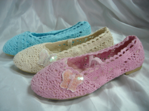 Children's High Quality Safe Suitable Easy Non Skid Beautiful Ballerina Slippers
