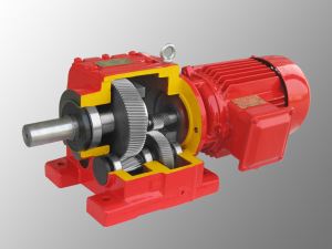 R-hardened Helical Gear Reducer