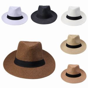 Summer Beach Sun Straw Panama Hat