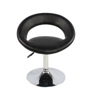 Low Back Seat Swivel PU Leather Adjustable Barber Chair
