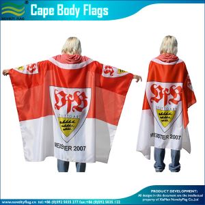 New type national flag funny flags Customized body cape flags