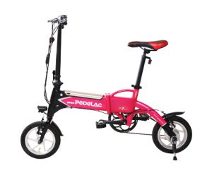 12 Inches 240W 36V 10AH Lithium Battery Pedal Electric Folding Bikes