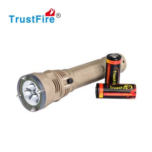 Plastic Rechargeable Diving Flashlight