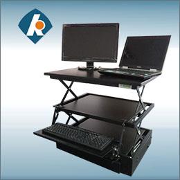 Sit to Stand Workstation Clip-on Panel