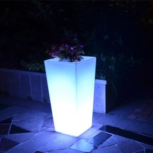Rumba Square LED Flower Y Pot