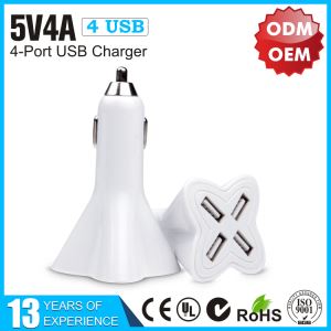 5A  4 Port USB Car Charger