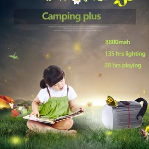 LED Outdoor Camp Flood Light Spot Rechargeable LED Work Light