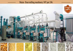Zambia Maize Meal Machine 30T Per Day