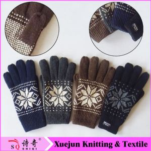 Adult Jacquard Knitting Glove