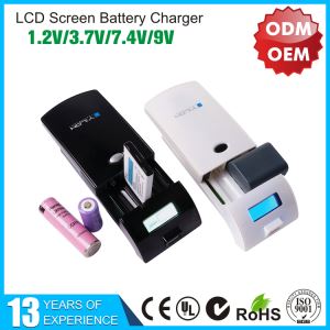 Factory price Universal Fast Battery Charger with LCD Screen