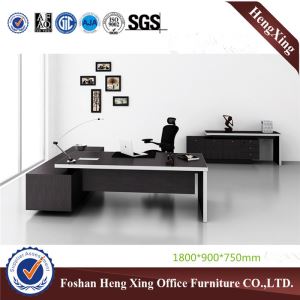 New design high quality wooden L-shape Executive office table HX-NT3093