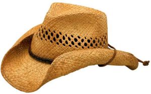 Promotional Stiff Paper Straw Cowboy Hats