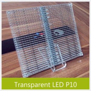 P10 Full Color Transparent Glass LED Display