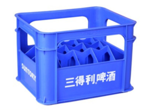24 Bolttles HDPE Beer Plastic Crate