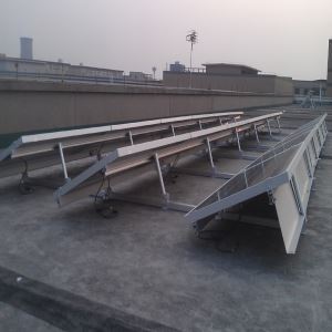 Ballasted Solar Flat Roof Racking Mount system | Solar Panel Ballast Mounting System