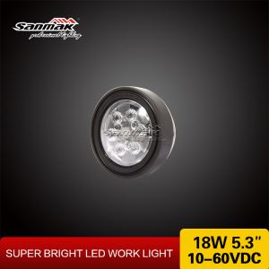 Round 5.5" Agriculture 18W 6 LED Driving Lights