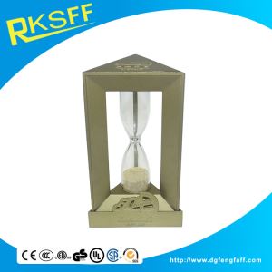 Zinc Alloy Brass Triangle Hourglass