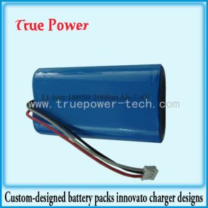Li-ion Battery Packs 7.4V 2000mAh 18650