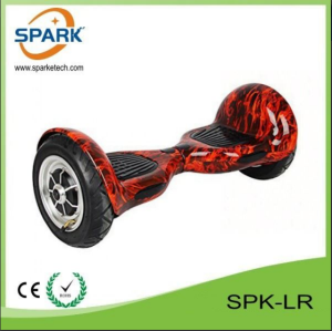 2015 Remote Control 10 Inch Dropshipping 2 Wheel Self Balancing Electric Scooter Plastic Cover Hoverboard With Bluetooth & LED