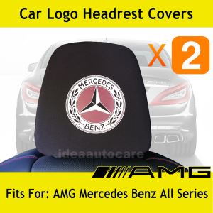 Car Logo Headrest Covers