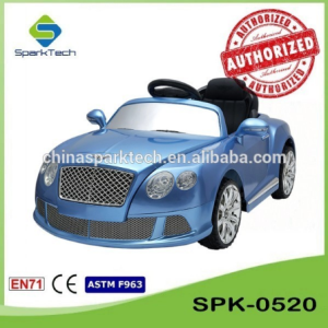 SparkTech 2016 Bentley 2.4G Kids Ride On Toys Electric Kids Riding Car For Kid